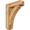 Ekena Millwork Thorton Craftsman Rough Sawn Bracket w/ Offset Brace, Western Red Cedar, 8"W x 28"D x 36"H BKT0806X28X36THR04RWR - alternate 1
